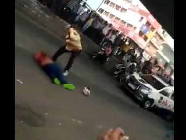 Man hacked to death on busy Hyderabad road in suspected case of revenge killing; two arrested Man hacked to death on busy Hyderabad road in suspected case of revenge killing; two arrested