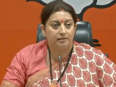 Smriti Irani attacks Rahul Gandhi over National Herald case, says Congress responsible for increased NPAs in country Smriti Irani attacks Rahul Gandhi over National Herald case, says Congress responsible for increased NPAs in country