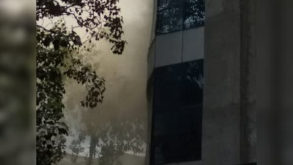 Fire breaks out in commercial building in Mumbai's Andheri; no casualty reported but fireman receives burns