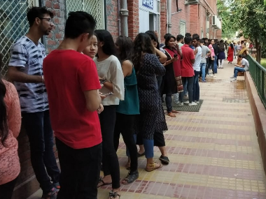 DUSU election 2018: Polling concludes amid tight security as ABVP, NSUI supporters try to influence students DUSU election 2018: Polling concludes amid tight security as ABVP, NSUI supporters try to influence students