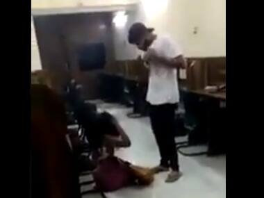 Son of Delhi Police sub-inspector seen brutally thrashing woman on video; gets arrested after Rajnath Singh tweets condemnation