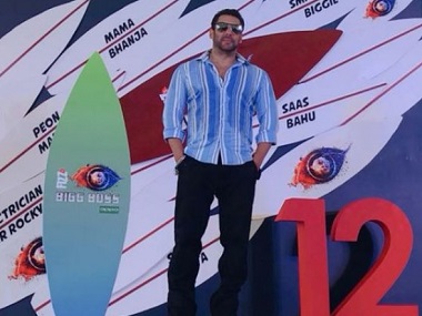 Bigg Boss season 12 begins with Salman Khan as host; Karanvir Bohra, Sreesanth, Anup Jalota among contestants