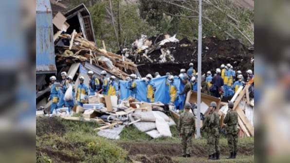 Toll rises to 44 dead in Japan earthquake; Toyota Motors suspends operations in 16 assembly plants