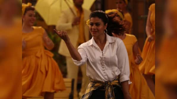 Helicopter Eela new song 'Ruk Ruk' traces Kajol in a dream sequence of being the star performer