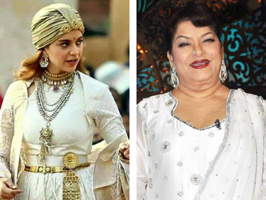 Saroj Khan to reportedly choreograph song in Manikarnika featuring Kangana Ranaut, Jisshu Sengupta Saroj Khan to reportedly choreograph song in Manikarnika featuring Kangana Ranaut, Jisshu Sengupta