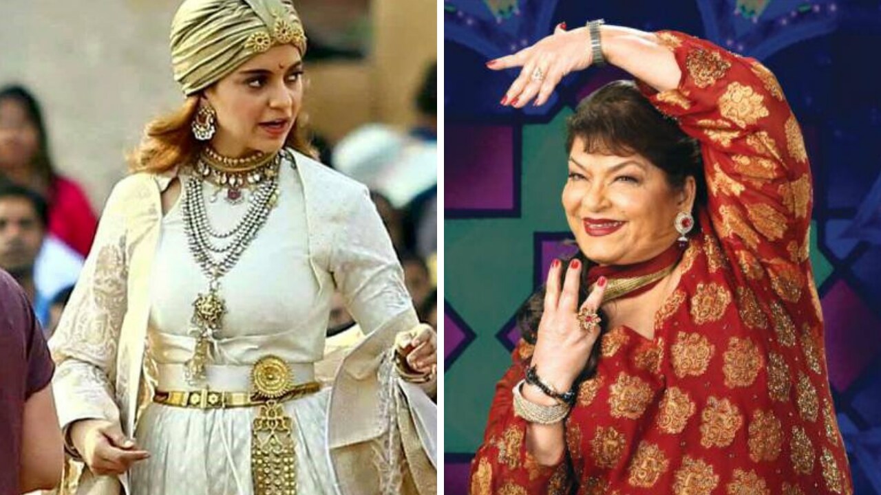 Saroj Khan to reportedly choreograph song in Manikarnika featuring Kangana Ranaut, Jisshu Sengupta