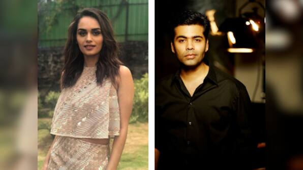 Karan Johar may launch Miss World 2017 Manushi Chillar, after Jahnvi Kapoor, Ananya Pandey, Tara Sutaria