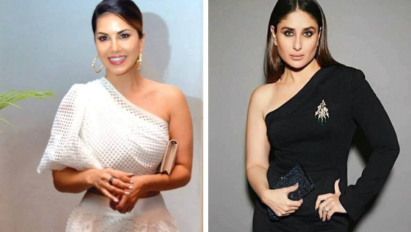 Sunny Leone (left) and Kareena Kapoor Khan. Images from Facebook