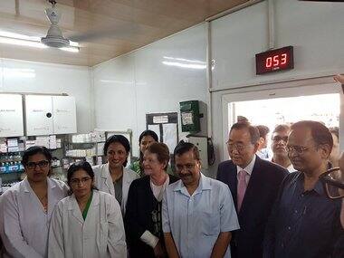 Ban Ki-moon, Gro Harlem Brundtland praise Delhi's Mohalla Clinics project on city visit with Arvind Kejriwal