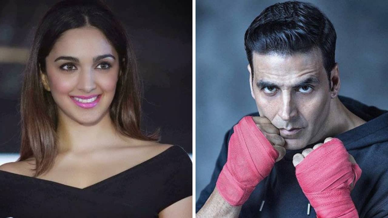 Kiara Advani (left); Akshay Kumar. Facebook