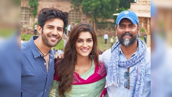 Kriti Sanon wraps up shoot for Luka Chuppi, co-starring Kartik Aaryan; film to release in March 2019