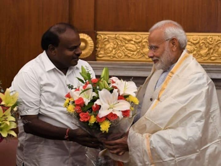 HD Kumaraswamy meets Narendra Modi, requests him to convene meeting of Karnataka, Tamil Nadu over Mekedatu reservoir