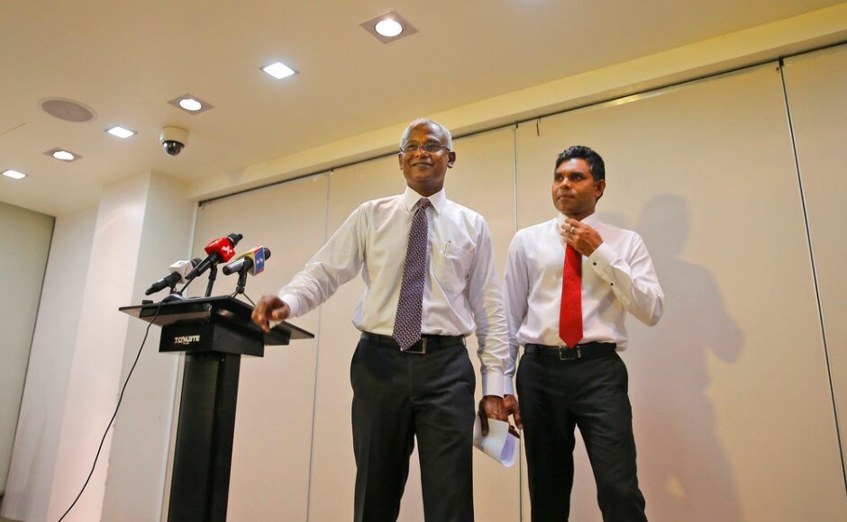 Solih, 56, was a democracy activist during decades of autocratic rule and a former Parliament majority leader. He became the Maldivian Democratic Party's presidential candidate after its other top figures were jailed or exiled by Yameen's government. AP Solih, 56, was a democracy activist during decades of autocratic rule and a former Parliament majority leader. He became the Maldivian Democratic Party's presidential candidate after its other top figures were jailed or exiled by Yameen's government. AP