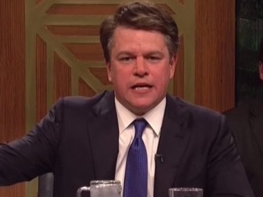 Matt Damon parodies Brett Kavanaugh in Saturday Night Live sketch: I'm a keg-is-half-full kind of guy Matt Damon parodies Brett Kavanaugh in Saturday Night Live sketch: I'm a keg-is-half-full kind of guy