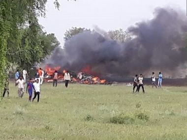MiG-27 fighter jet crashes near Deolia village in Jodhpur: Pilot safe; Air Force orders Court of Inquiry MiG-27 fighter jet crashes near Deolia village in Jodhpur: Pilot safe; Air Force orders Court of Inquiry