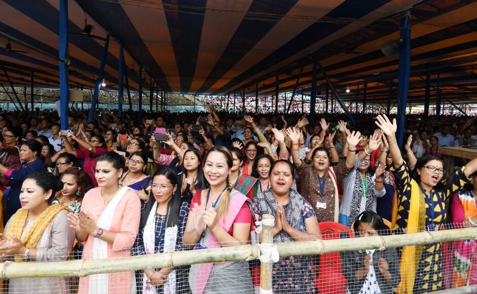 Modi addressed people after inaugurating the airport, blaming previous governments for working at a slow pace that stalled development in Sikkim. He added that since Independence, the country had only 65 airports till 2014. But in the past four years, his government had built 35 airports. Twitter/@narendramodi Modi addressed people after inaugurating the airport, blaming previous governments for working at a slow pace that stalled development in Sikkim. He added that since Independence, the country had only 65 airports till 2014. But in the past four years, his government had built 35 airports. Twitter/@narendramodi