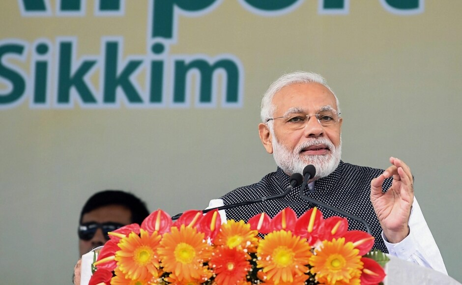 The prime minister also promised that the airport in Sikkim will not just improve connectivity to the The prime minister also promised that the airport in Sikkim will not just improve connectivity to the