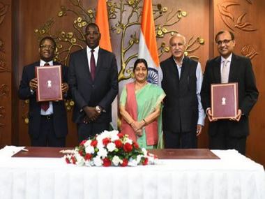 MoU signed for establishing Mahatma Gandhi Convention Centre in Niger, announces Ministry of External Affairs MoU signed for establishing Mahatma Gandhi Convention Centre in Niger, announces Ministry of External Affairs