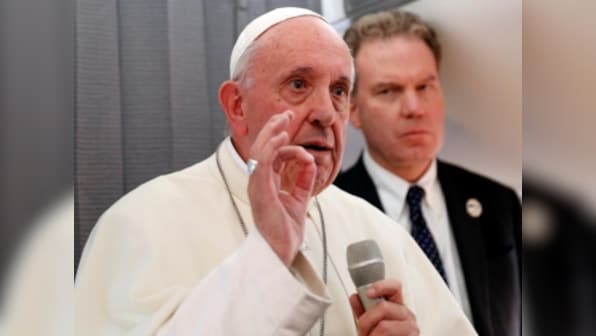 Pope Francis says he will have final say on appointment of bishops in China, expresses confidence in 'great faith' of Chinese Catholics