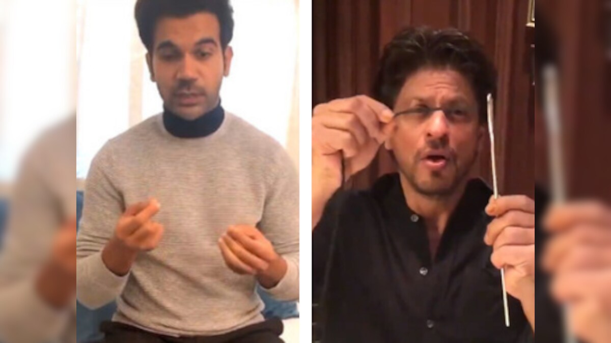 Watch: Rajkummar Rao, Shah Rukh Khan, Alia Bhatt, Jahnvi Kapoor ace the Sui Dhaaga challenge