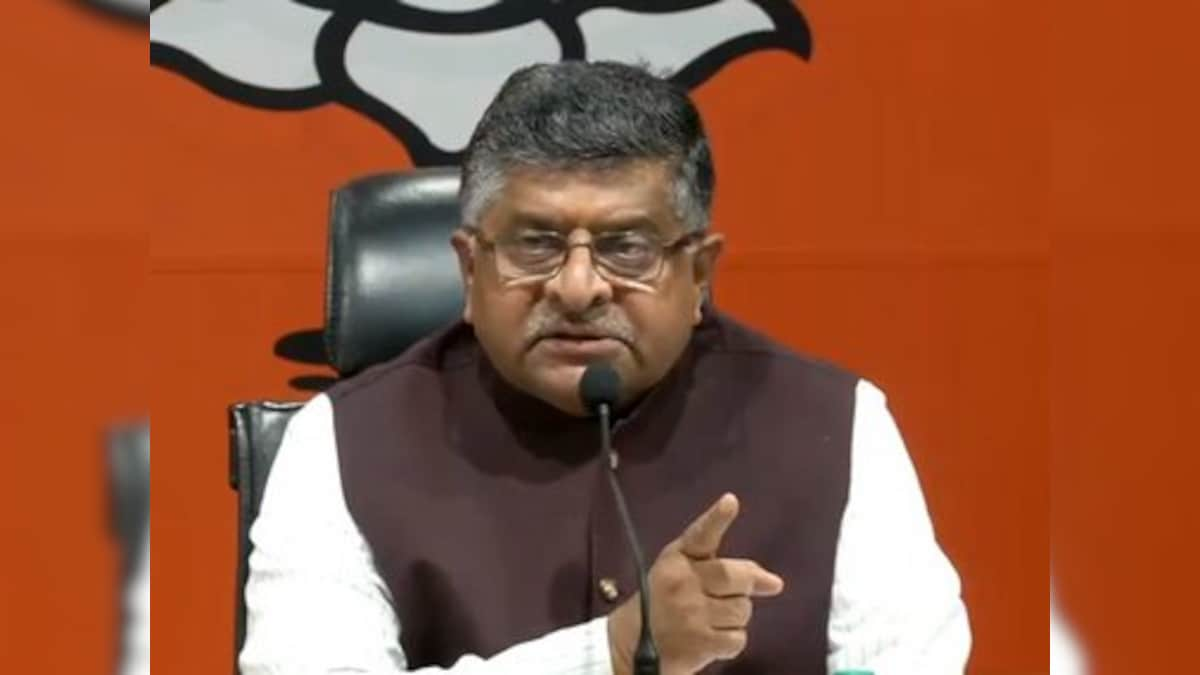 Social media companies must ensure platforms not misused to weaken country's morale, says Ravi Shankar Prasad