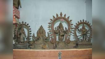 Tamil Nadu's Idol Wing recovers 56 stone idols, 22 pillars, 12 metal statues from businessman Ranvir Shah's home