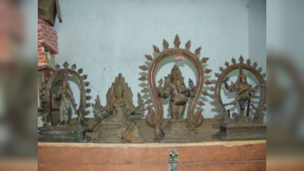 Tamil Nadu's Idol Wing recovers 56 stone idols, 22 pillars, 12 metal statues from businessman Ranvir Shah's home