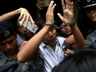 'New low for press freedom': Human rights activists, journalists condemn sentencing of Reuters scribes in Myanmar 'New low for press freedom': Human rights activists, journalists condemn sentencing of Reuters scribes in Myanmar