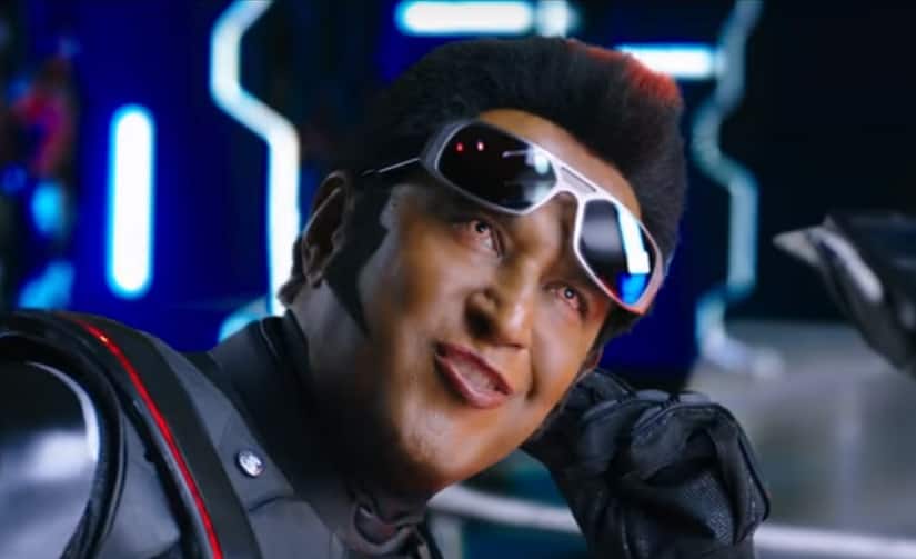 Rajinikanth in a still from the 2.0 teaser. Youtube 