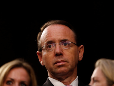 Donald Trump says he would 'certainly prefer not' to fire US deputy attorney general Rod Rosenstein Donald Trump says he would 'certainly prefer not' to fire US deputy attorney general Rod Rosenstein