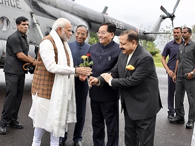 Narendra Modi reaches Gangtok for two-day visit; PM to inaugurate Sikkim's first airport today Narendra Modi reaches Gangtok for two-day visit; PM to inaugurate Sikkim's first airport today