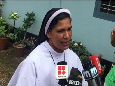 Kerala nun rape: Activists term dismissal of Sister Lucy desperate attempt to save Franco Mulakkal, say it is meant as warning to witnesses Kerala nun rape: Activists term dismissal of Sister Lucy desperate attempt to save Franco Mulakkal, say it is meant as warning to witnesses