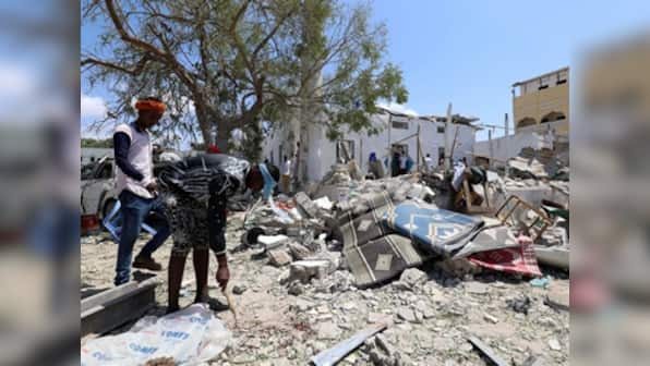 At least six killed in suicide bomb attack in Somalia's Mogadishu; blast damages nearby houses, mosque