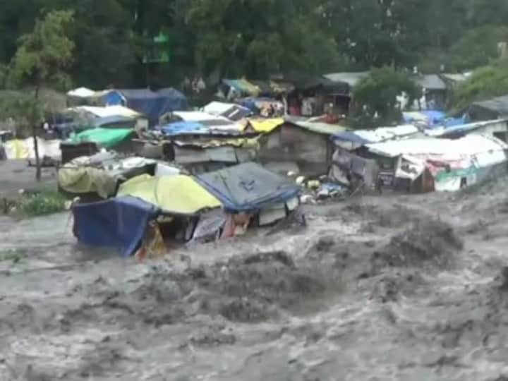Himachal Pradesh: Army rescues two stranded in Kangra flash floods; two scooters, car washed away