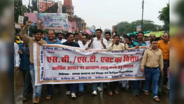 Bharat bandh against SC/ST Act: Protests carried out in many states; high alert issued in 35 districts of Madhya Pradesh