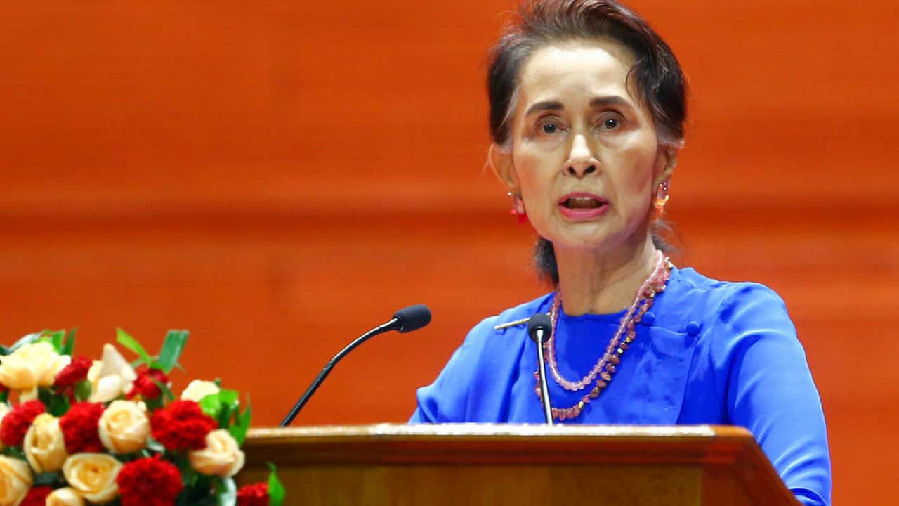 Myanmar govt defends Aung San Suu Kyi's silence over jailed Reuters