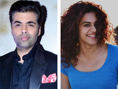 As Karan Johar unequivocally praises Manmarziyaan, Taapsee Pannu replies with hilarious tweet As Karan Johar unequivocally praises Manmarziyaan, Taapsee Pannu replies with hilarious tweet