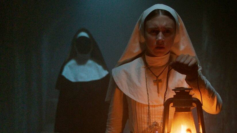 Still from The Nun