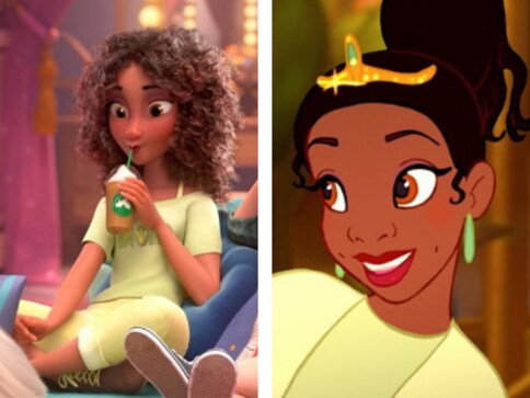 Disney darkens Princess Tiana's skin colour in Ralph Breaks the Internet after whitewashing criticism Disney darkens Princess Tiana's skin colour in Ralph Breaks the Internet after whitewashing criticism