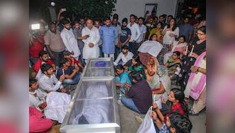 Apple executive Vivek Tiwari shot dead in Lucknow: SP leaders, activists meet kin, seek justice