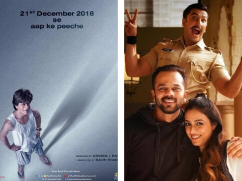 Rohit Shetty on why Simmba will release a week after Zero: Clash would've affected box office numbers Rohit Shetty on why Simmba will release a week after Zero: Clash would've affected box office numbers