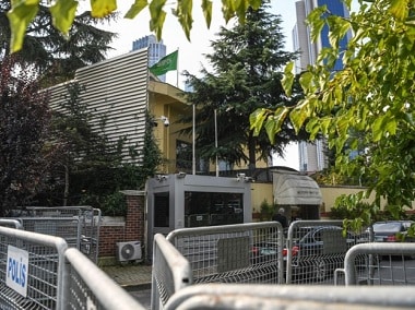 The Saudi consulate in Istanbul. AFP