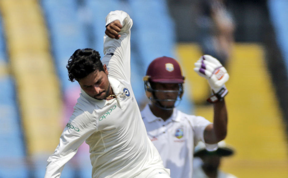 Spin trio run riot on Day 3 as India thrash West Indies by innings and 272 runs to go 1-0 up in Test series Spin trio run riot on Day 3 as India thrash West Indies by innings and 272 runs to go 1-0 up in Test series