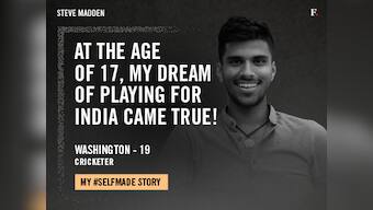 Washington Sundar Was Born To Play Cricket | Steve Madden #SelfMade