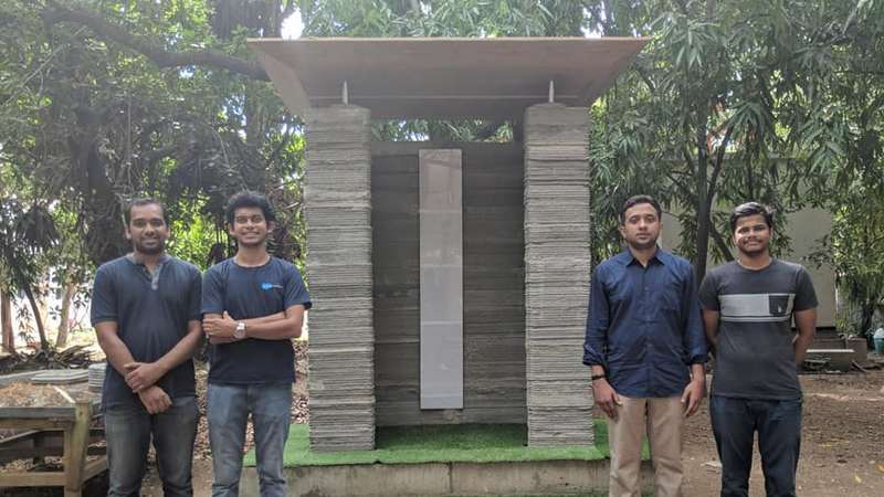 First 3D printer for construction in India made by IIT Madras engineers, alumni First 3D printer for construction in India made by IIT Madras engineers, alumni