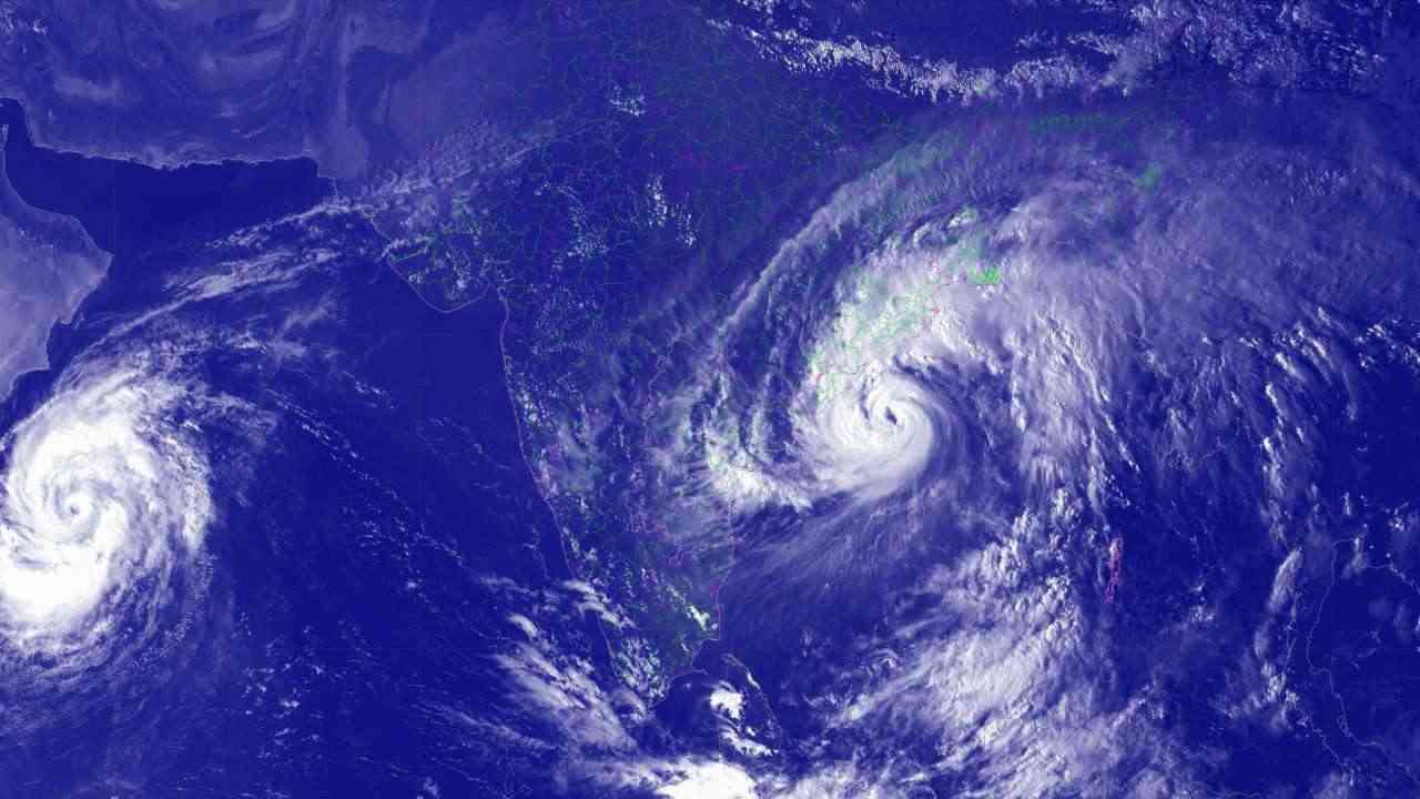 Cyclonic storm Titli approaching landfall in Odisha. Cyclones draw their power from the energy in the water over which they form. Warmer waters hold much more energy, and add more intensity and power to the destructive potential of cyclones like Titli. The IPCC report has outlined increases in cyclone intensities due to warming worldwide, and has projected that the intensity of cyclones will continue rising as the world warms. Image courtesy: IMD