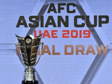 The AFC Asian Cup 2019 trophy. AFP