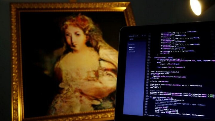 Christie's holds the first-ever auction of art created by artificial intelligence
