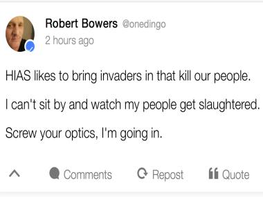 Suspect in Pittsburgh synagogue shooting made anti-Jew remarks on far-right social media platform before attack Suspect in Pittsburgh synagogue shooting made anti-Jew remarks on far-right social media platform before attack