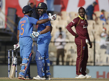India vs West Indies: Rohit Sharma, Ambati Rayudu centuries headline hosts' mammoth triumph; lead series 2-1 India vs West Indies: Rohit Sharma, Ambati Rayudu centuries headline hosts' mammoth triumph; lead series 2-1
